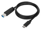 Targus ACC924USX USB cable USB 3.2 Gen 1 (3.1 Gen 1) 39.4" (1 m) USB C USB B Black