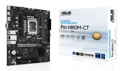 ASUS PRO H810M-CT-CSM motherboard Intel H810 LGA 1851 (Socket V1) micro ATX