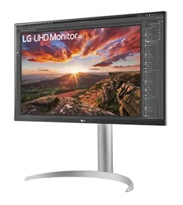 LG 27BP85UK-W computer monitor 27" 3840 x 2160 pixels 4K Ultra HD White