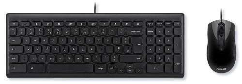 ASUS CHROME WD US KBMS keyboard Mouse included Universal USB QWERTY US English Black