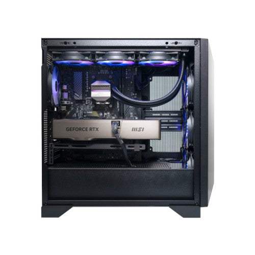 MSI Aegis ZS2 A7NVP-1463US AMD Ryzen™ 7 7900X 32 GB DDR4-SDRAM 2 TB SSD NVIDIA GeForce RTX 5070 Windows 11 Home Desktop PC Black