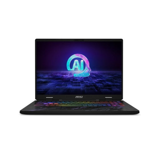 MSI Pulse 16 AI C1VGKG-065US Intel Core Ultra 9 185H Laptop 16" Quad HD+ 64 GB DDR5-SDRAM 1 TB SSD NVIDIA GeForce RTX 4070 Wi-Fi 6E (802.11ax) Windows 11 Pro Black
