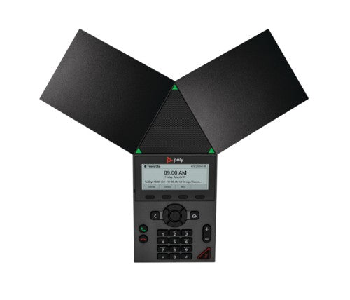 HP Poly Trio 8300 IP Conference Phone and PoE-enabled No Radio