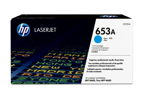 CF321A (653A) Toner cyan, 16.5K pages