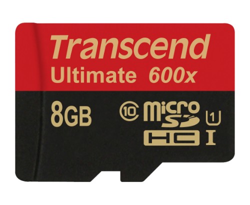 Transcend 8GB microSDHC Class 10 UHS-I (Ultimate) MLC