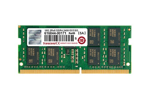 Transcend TS512MSH72V4H memory module 4 GB 1 x 8 GB DDR4 2400 MHz ECC