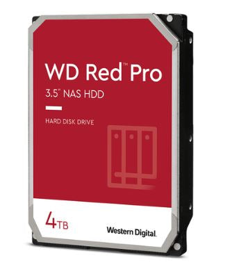 Western Digital Red Pro WD4005FFBX internal hard drive 4 TB 7200 RPM 256 MB 3.5" Serial ATA