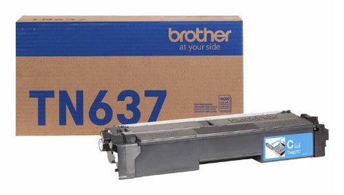 Brother TN-637C toner cartridge 1 pc(s) Original Cyan