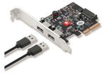 Siig JU-P20912-S2 interface cards/adapter Internal USB 3.2 Gen 2 (3.1 Gen 2)