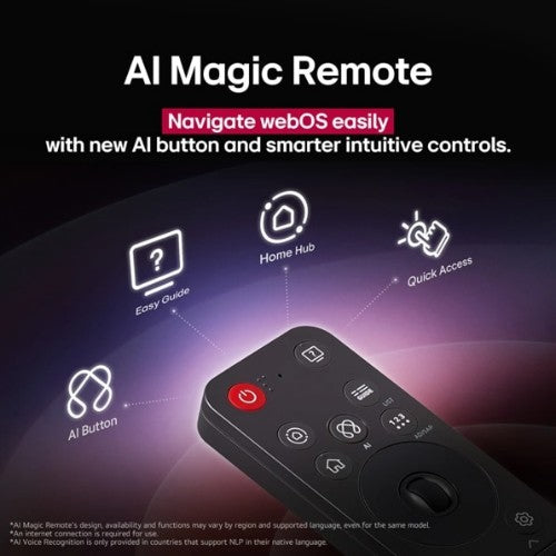 LG QNED evo AI 75QNED85AUA TV 75" 4K Ultra HD Smart TV Wi-Fi Black
