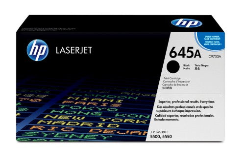 C9730A (645A) Toner black, 13K pages @ 5% coverage