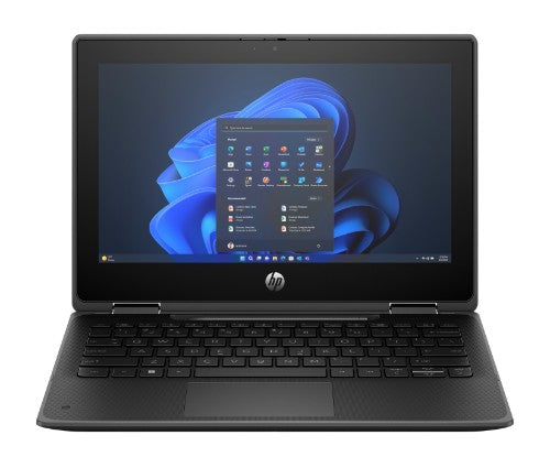 HP Fortis Flip G1i Intel® N N250 Hybrid (2-in-1) 11.6" Touchscreen HD 4 GB LPDDR5-SDRAM 128 GB UFS Wi-Fi 6E (802.11ax) Windows 11 Pro Black