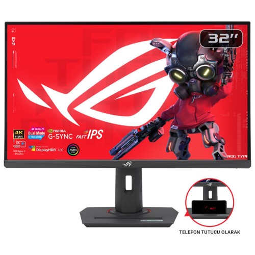 ASUS ROG Strix XG32UCG computer monitor 31.5" 3840 x 2160 pixels 4K Ultra HD LCD Black