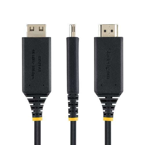 StarTech.com 3F-USBC-HDMI-4K60-G video cable adapter 35.4" (0.9 m) USB Type-C HDMI Type A (Standard) Black