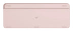 Logitech 920-011477 keyboard Universal RF Wireless + Bluetooth QWERTY US English Rose