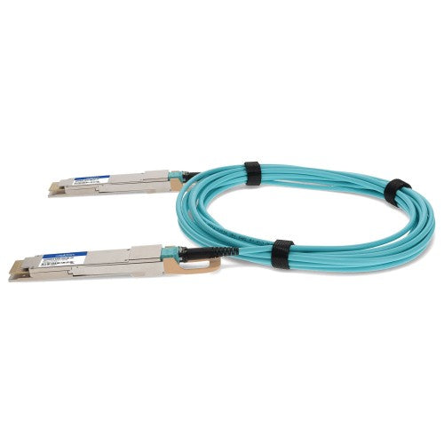 AddOn Networks QSFPDD4-400G-AOC3M-AO InfiniBand/fibre optic cable 118.1" (3 m) QSFP-DD AOC Aqua color