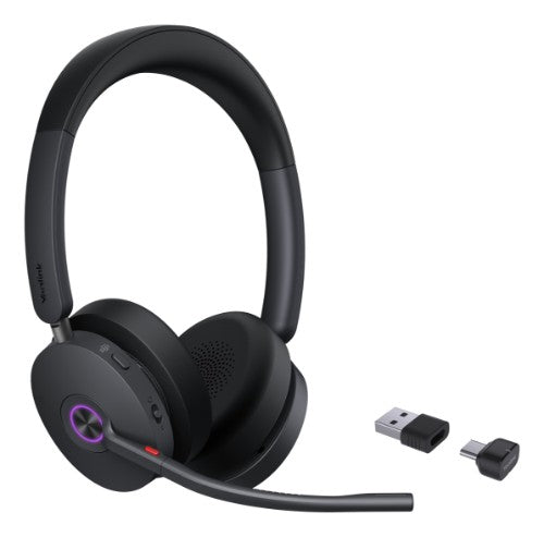 Yealink BH74 Teams USB-C/A Headset Wireless Head-band Office/Call center USB Type-C / USB Type-A Bluetooth Black