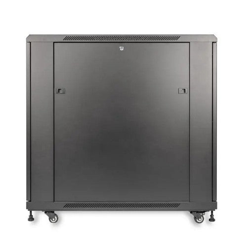 Rocstor Y10E039-B1 rack cabinet 18U Freestanding rack Black