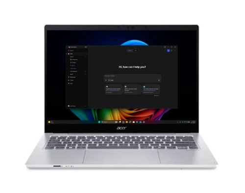 Acer TravelMate P4 TMP414RN-56-578M Copilot+ PC Intel Core Ultra 5 325 Laptop 14" Touchscreen WQXGA+ 16 GB DDR5-SDRAM 512 GB SSD Wi-Fi 7 (802.11be) Windows 11 Pro Silver