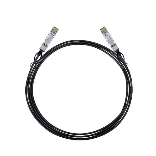 TP-Link Omada SM5220-3M InfiniBand/fibre optic cable 118.1" (3 m) SFP+ DAC Black