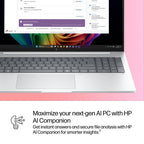 HP EliteBook 8 G1a Next Gen AI PC Wolf Pro Security Edition Copilot+ PC AMD Ryzen AI 5 PRO 340 Laptop 16" Touchscreen WUXGA 32 GB DDR5-SDRAM 512 GB SSD Wi-Fi 7 (802.11be) Windows 11 Pro Silver