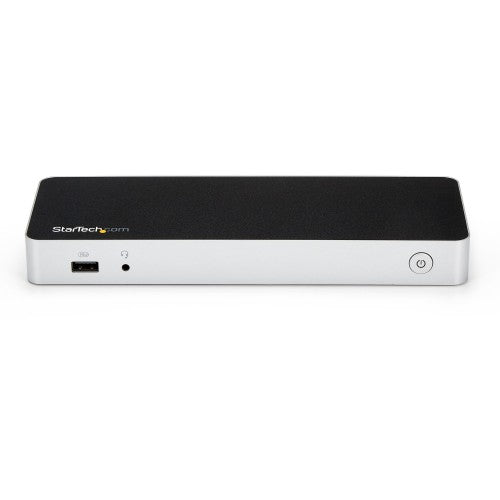 StarTech.com MST30C2HHPD laptop dock/port replicator Wired USB 3.2 Gen 1 (3.1 Gen 1) Type-C Black, Silver