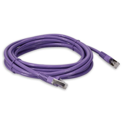 AddOn Networks ADD-15FCAT6S-PE-TAA networking cable Purple 181.1" (4.6 m) Cat6 S/UTP (STP)