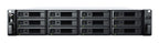 Synology RackStation RS2423+ NAS/storage server Rack (2U) Ryzen Embedded V1780B 8 GB DDR4 0 TB DiskStation Manager Black, Gray