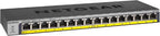 NETGEAR GS116PP Unmanaged Gigabit Ethernet (10/100/1000) Power over Ethernet (PoE) Black