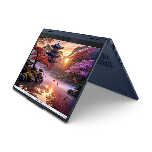 Lenovo IdeaPad 5 2-in-1 14AKP10 Copilot+ PC AMD Ryzen™ AI 7 350 Hybrid (2-in-1) 14" Touchscreen WUXGA 16 GB LPDDR5x-SDRAM 1 TB SSD Wi-Fi 7 (802.11be) Windows 11 Home Blue English