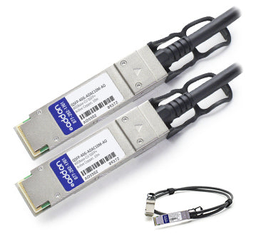 AddOn Networks QSFP-40G-ADAC10M-AO InfiniBand/fibre optic cable 393.7" (10 m) QSFP+ Black