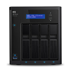 Western Digital My Cloud PR4100 NAS Ethernet LAN Black N3710