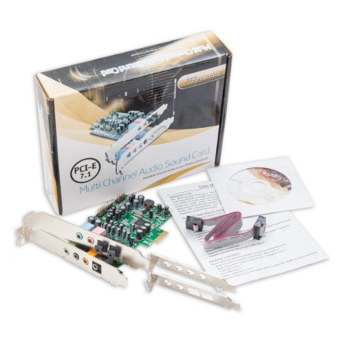 SYBA SD-PEX63081 audio card Internal 7.1 channels PCI-E x1