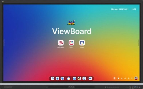 Viewsonic IFP7551 Display interactive whiteboard 75" 3840 x 2160 pixels Touchscreen Black