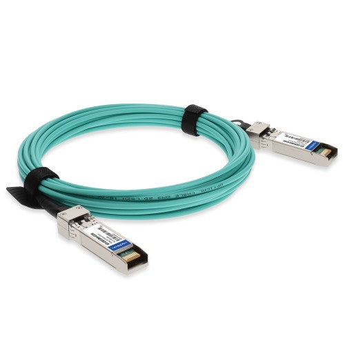 AddOn Networks ADD-S28DES28MX-AOC6M InfiniBand/fibre optic cable 236.2" (6 m) SFP28 AOC Aqua color