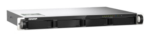 QNAP TS-435XeU NAS Rack (1U) Marvell CN9131 4 GB DDR4 0 TB QNAP QTS Black, Gray