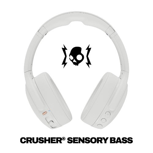 Skullcandy Crusher Evo Headset Wired & Wireless Head-band Calls/Music USB Type-C Bluetooth White