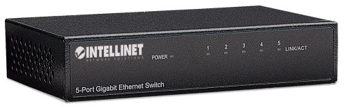 Intellinet 530378 network switch Gigabit Ethernet (10/100/1000) Black