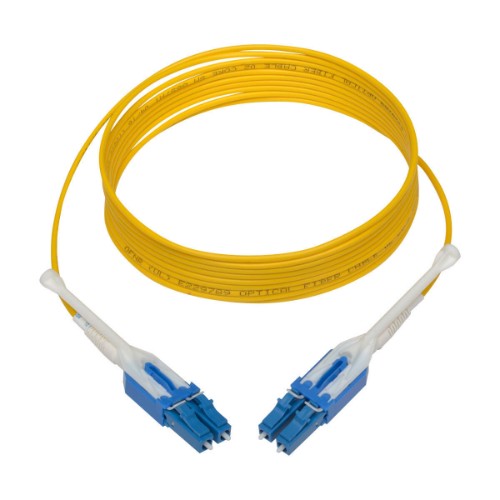 Tripp Lite N370-03M-T InfiniBand/fibre optic cable 118.1" (3 m) 2x LC OFNR Yellow