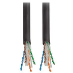 Tripp Lite N222-01K-BK networking cable Black 12000" (304.8 m) Cat6 U/UTP (UTP)