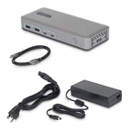 StarTech.com 196N-USBC-DOCK laptop dock/port replicator Wired USB 3.2 Gen 2 (3.1 Gen 2) Type-C Gray