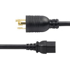 StarTech.com ZA16-2600-POWER-CORD power cable Black 70.9" (1.8 m) NEMA L6-20P C19 coupler