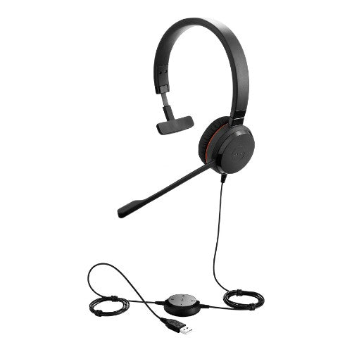 Jabra Evolve 30 II Headset Wired Head-band Office/Call center USB Type-A Black