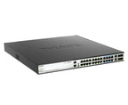 D-Link DMS-3130-30PS network switch Managed L3 2.5G Ethernet (100/1000/2500) Power over Ethernet (PoE) 1U Black