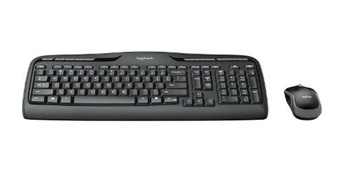 Logitech 920-002836 keyboard Mouse included Office RF Wireless English Black