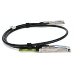 AddOn Networks Q56-200G-PDAC1M-AO InfiniBand/fibre optic cable 39.4" (1 m) QSFP56 Black, Silver