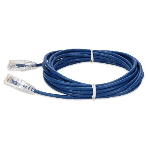 AddOn Networks ADD-40FSLCAT6A-BE networking cable Blue 479.9" (12.2 m) Cat6a U/UTP (UTP)