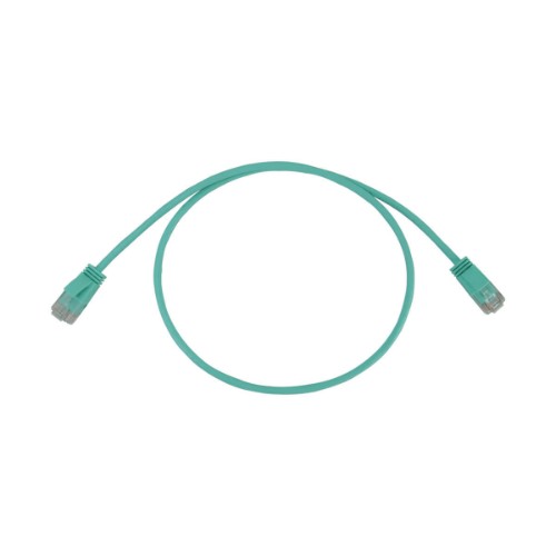 Tripp Lite N261-S03-AQ networking cable Aqua color 35.8" (0.91 m) Cat6a U/UTP (UTP) Round