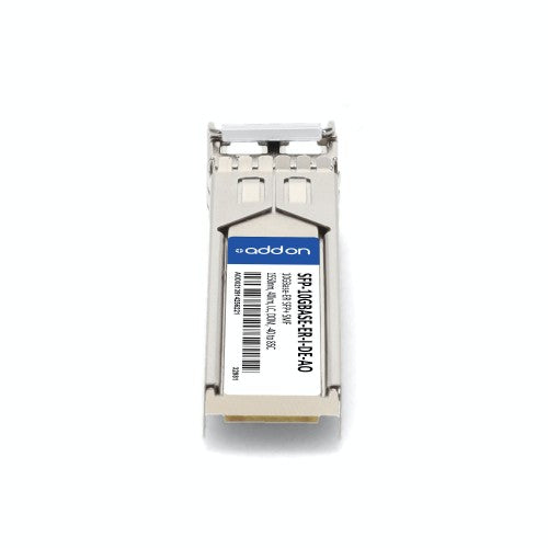 AddOn Networks SFP-10GBASE-ER-I-DE-AO network transceiver module Fiber optic 10000 Mbit/s SFP+ 1550 nm