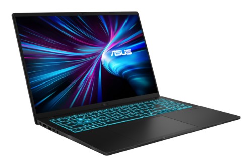 ASUS V16 V3607VP-DS74 Intel Core 7 240H Laptop 16" WUXGA 16 GB DDR5-SDRAM 1 TB SSD NVIDIA® GeForce RTX™ 5070 Laptop GPU Wi-Fi 6 (802.11ax) Windows 11 Home Black